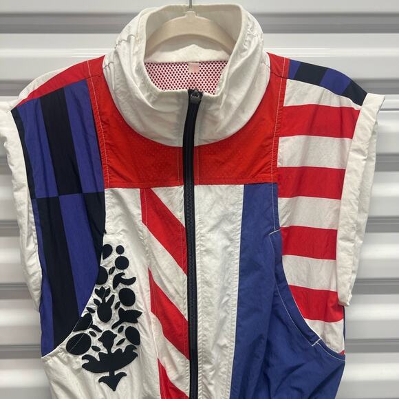 🆕Free People Movement Patriotic Race To The Top One Piece Romper SZ M NWOT - Picture 6 of 11